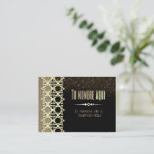 tarjeta de visita de negocios para personalizar visitekaartje (Staand voorkant)