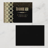 tarjeta de visita de negocios para personalizar visitekaartje (Voorkant / Achterkant)