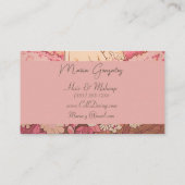 tarjeta de visita elegante  visitekaartje (Achterkant)