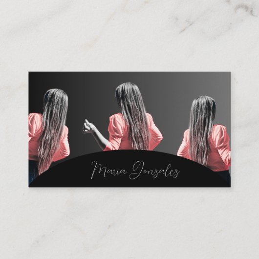 tarjeta de visita elegante visitekaartje (Voorkant)