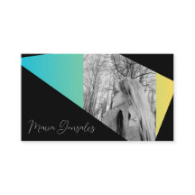 tarjeta de visita elegante 