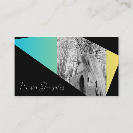 tarjeta de visita elegante visitekaartje (Voorkant)