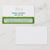 Tarjeta de visita Garden_jardín Visitekaartje (Voorkant / Achterkant)