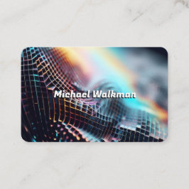 Tarjeta De Visita Holograma para artistas y diseña Visitekaartje