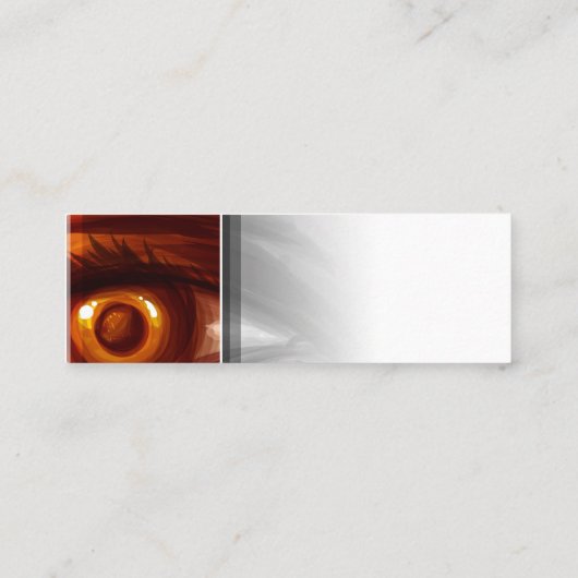 Tarjeta de visita mini visitekaartje (Achterkant)