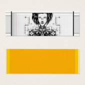 Tarjeta de visita mini visitekaartjes (Voorkant /achterkant)