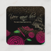 TARJETA DE VISITA pastelería Vierkante Visitekaartje (Voorkant)