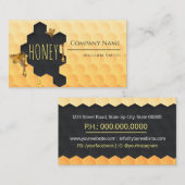 Tarjeta De Visita Vendedor de miel: apicultor Visitekaartje (Voorkant / Achterkant)