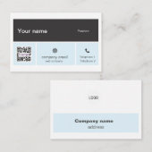 Tarjeta de visita visitekaartje (Voorkant / Achterkant)