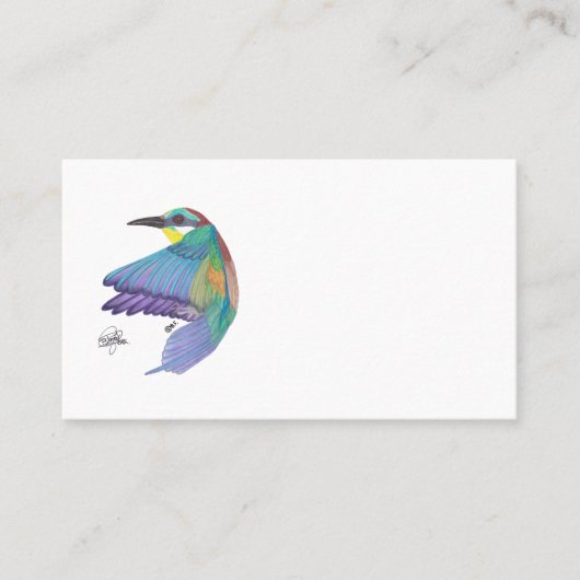 Tarjeta de visita visitekaartje (Voorkant)