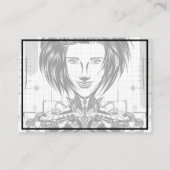 Tarjeta de visita visitekaartje (Achterkant)