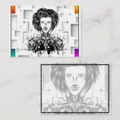 Tarjeta de visita visitekaartje (Voorkant / Achterkant)