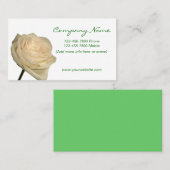 Tarjeta de Visitas - Floral Visitekaartje (Voorkant / Achterkant)