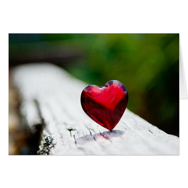 Tarjeta del día de San Valentín, Amor (Voorkant Horizontaal)