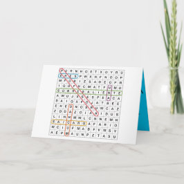 Tarjeta doble. Eres una profesora sobresaliente.  Bedankkaart