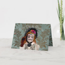 Tarjeta Elegante Día de Muertos Groet (español) Kaart