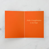 Tarjeta - Feliz Cumpleaños - Amapola de California Kaart (Binnen)