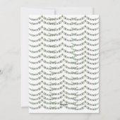 Tarjeta Festiva Navidades de Botánico Mistletoe Feestdagenkaart (Achterkant)