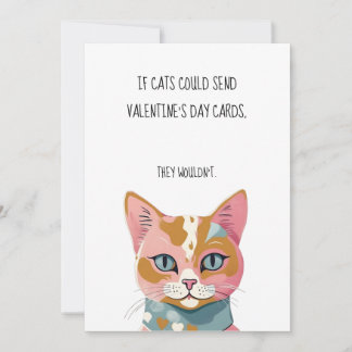 Tarjeta Gatos Arte Retro Pastel San Valentin Feestdagenkaart