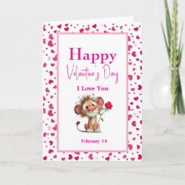 Tarjeta Happy Valentine's Day Feestdagen Kaart