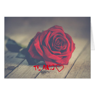 Tarjeta hermosa para oorts