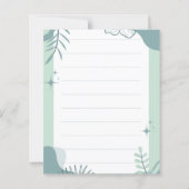 Tarjeta impresa a doble cara con diseño personaliz (Achterkant)