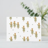 Tarjeta invitación eventos u ocasiones especiales kaart (Staand voorkant)