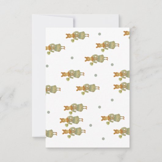 Tarjeta invitación kaart (Voorkant)