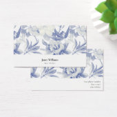 Tarjeta magnolias azules visitekaartje (Bureau)