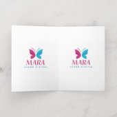 Tarjeta Mara Digital Folie Feestdagenkaart (Binnenlaag)