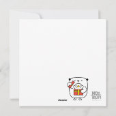 Tarjeta Navidad│Eres mi mejor regalo Feestdagenkaart (Achterkant)