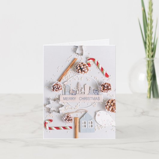 Tarjeta Navidad Feestdagen Kaart (Voorkant)