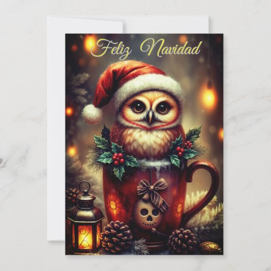 Tarjeta Navideña  Feestdagenkaart (Voorkant)