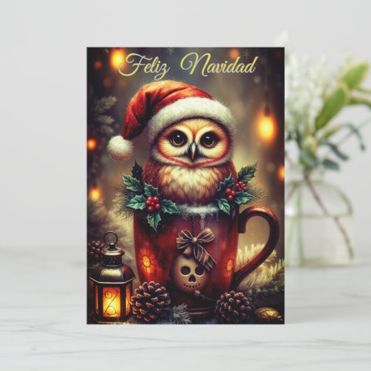 Tarjeta Navideña  Feestdagenkaart (Staand voorkant)