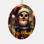 Tarjeta Navideña  Keramisch Ornament (Rechts)