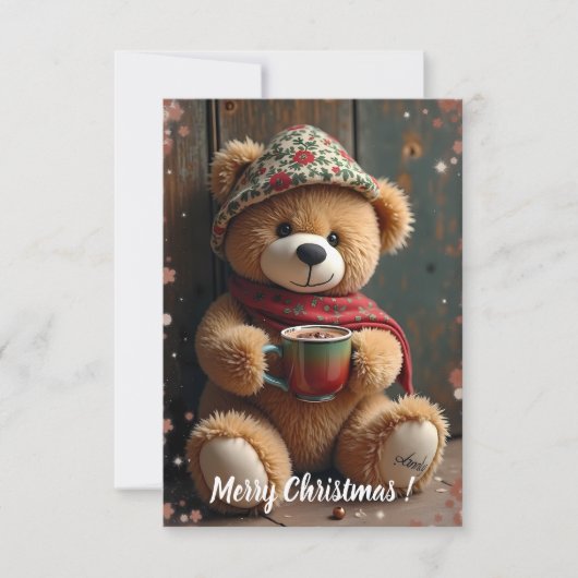 Tarjeta Navideña Teddy #2 Bedankkaart (Voorkant)