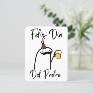 Tarjeta para el dia del padre (1 solo lado)
