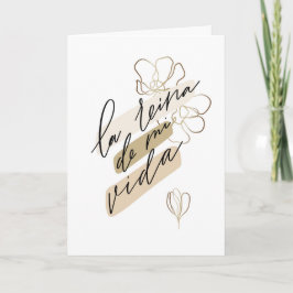 Tarjeta para Madre o para Abuela Español Card Kaart