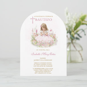 Tarjeta Personalizada Bautizo Niña Kaart