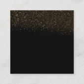 tarjeta personalizada de negocios de trajes vierkante visitekaartje (Achterkant)