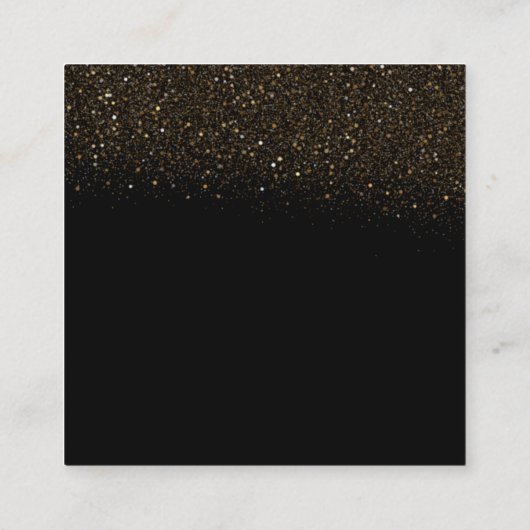 tarjeta personalizada de negocios de trajes vierkante visitekaartje (Achterkant)