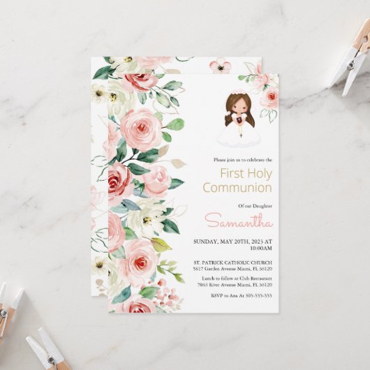 Tarjeta plana (Voorkant / Achterkant in situ)