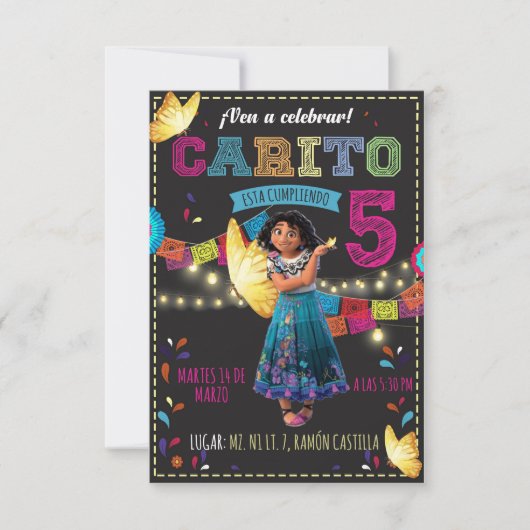 Tarjeta plana (Voorkant)