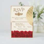 Tarjeta plana de reserva la fecha save the date (Staand voorkant)