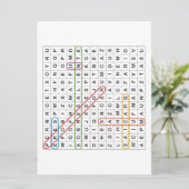 Tarjeta plana. Eres un profesor sobresaliente.  (Staand voorkant)