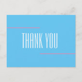 Tarjeta-post - Hartelijk dank - Aangepast Briefkaart (Voorkant)