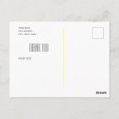 Tarjeta-post - Hartelijk dank - Aangepast Briefkaart (Achterkant)