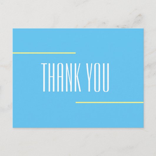 Tarjeta-post - Hartelijk dank - Aangepast Briefkaart (Voorkant)