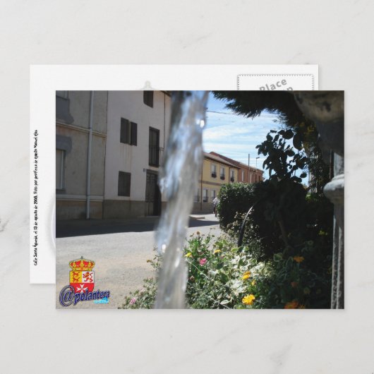 Tarjeta postal briefkaart (Voorkant / Achterkant)