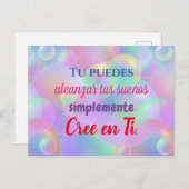 Tarjeta postal - Cree - Ti Briefkaart (Voorkant / Achterkant)